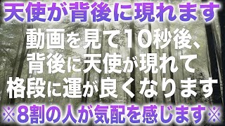 【天使からプレゼントが届きます】表示されたら絶対に見ておいて下さい。8割の人が天使の気配を感じます。天使の守護により人生がより幸福レベルの高い方へ好転するよう暗示を入れた音楽(@0113)