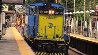 LIRR: A Hot Summer Sunny Railfanning at New Hyde Park \u0026 Mineola