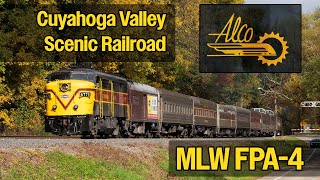 Chasing Alco's on the Cuyahoga Valley Scenic Railroad