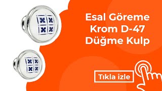 Düğme Kulplar.| Esal Göreme Krom D-47 Kulpu Tanıyalım. - onlinehirdavat.com