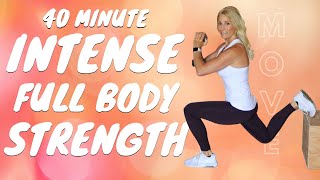 Intense FULL BODY STRENGTH Workout | Tracy Steen
