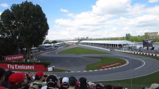 2013 Canadian Grand Prix Start Grandstand 11 HD