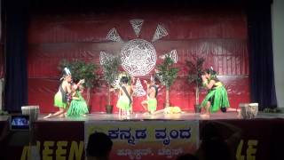 Houston Kannada Vrinda  20140426 Ugadhi Kids Dance