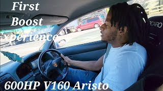 Fashion Dred Experience Boost for the First Time in my V160 Aristo JZS147