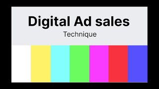 Intro: a Brand New Digital Ad Sales Technique