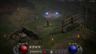 暗黑二重製版- PTR 2.4版 荊棘再測試紀錄 Diablo 2 Resurrected  Spirit of Barbs test