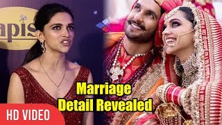 Deepika Padukone Finally Talk about her Marriage with Ranveer Singh |  Honeymoon Plan and more