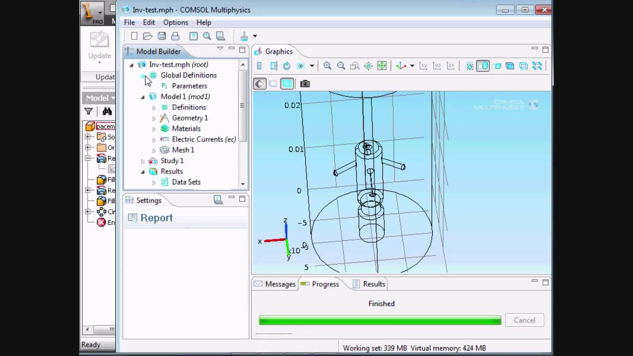 Autodeskinventor Comsol Mp4 Youtube