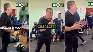 Super Eagles Jose Peseiro's passionate speech ends with bold AFCON prediction