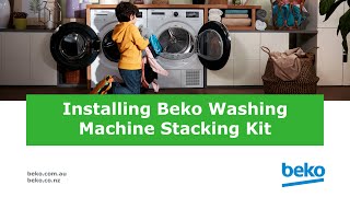 Washing Machine Stacking Kit Installation