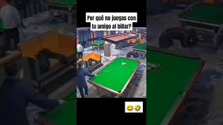 Por qué no juegas con tu amigo al billar? XD #shorts memes