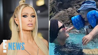 Paris Hilton REACTS to Fan Concern About Son’s Backwards Life Jacket | E! News