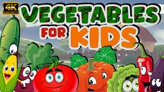 Vegetables names | Vegetables Spelling | Pronunciation |Learn English  preschool #English #kidsvideo