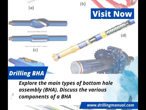 What are the components of a bottom hole assembly?