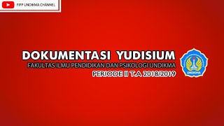 YUDISIUM PERIODE II FAKULTAS ILMU PENDIDKAN DAN PSIKOLOGI UNDIKMA T.A 2018/2019