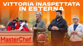 Vittoria inaspettata in esterna | MasterChef Italia