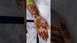 Meri Bhabi Ke Hath ki mehandi design 😍💕 Mehndi designs #mehndidesign #trendingshorts #simplemehndi