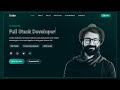 Build a Stunning Portfolio Website with React + Tailwind CSS + Vite | Step-by-Step Tutorial
