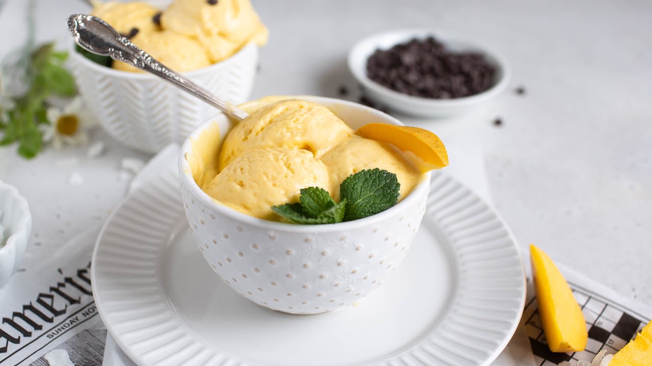 Mango Ice Cream Youtube