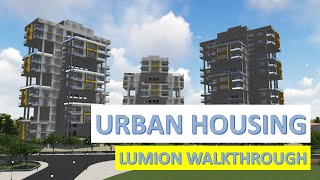 Urban Housing | Design Project | Sem 7 - Flythrough