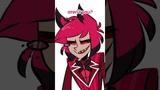 YEAAAH YOU PUT HIM IN HIS PLACE GIRLFRIEND 💅  #hazbinhotel #art #animation