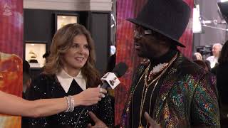 NORA FELDER & RAY ANGRY Red Carpet Interview | 2023 GRAMMYs