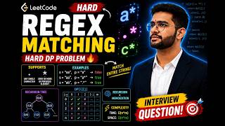 Regular Expression Matching | LeetCode Hard | DP + Recursion | C++