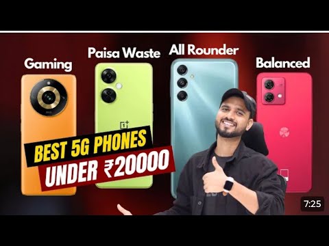 Top 5 Smartphone Under 20000 / 20000 Under Best Smartphones 2024 / Best ...