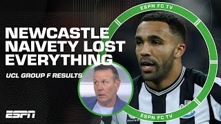 ‘Newcastle GAVE IT ALL, but they were NAIVE’ 😟 - Burley on Dortmund & PSG out of Group F | ESPN FC