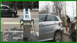 路燈秒變充電樁，完美解決電動汽車充電難題