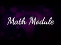 Math module - python