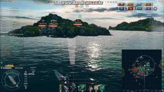 WoWS)Begrudgingly Defeated. 238K damage shimakaze gameplay.