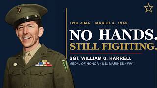 He Lost Both Hands. He Never Left His Foxhole. | William Harrell | Medal of Honor | Iwo Jima