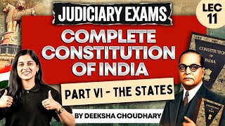 Complete Constitution | Lecture 11 | Deeksha Choudhary | Unacademy Judiciary