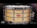 craviotto 14x7 private reserve maple snare drum with dual abalone inlay crpr1470m2ai