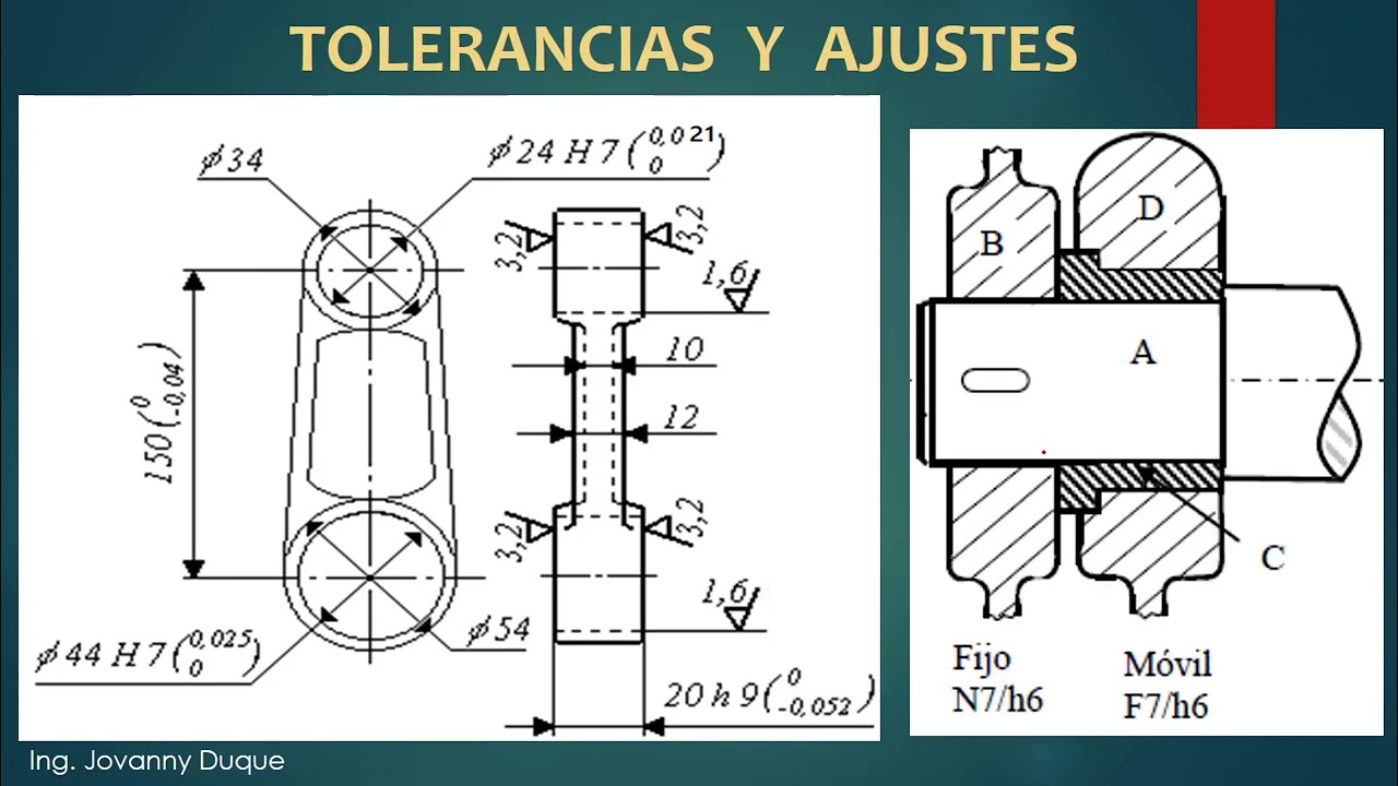 TOLERANCIAS Y AJUSTES DIBUJO MECÁNICO - YouTube