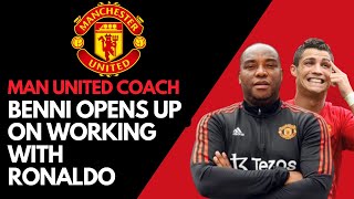 Benni McCarthy, Manchester United's first team Coach, talks about working with Cristiano Ronaldo