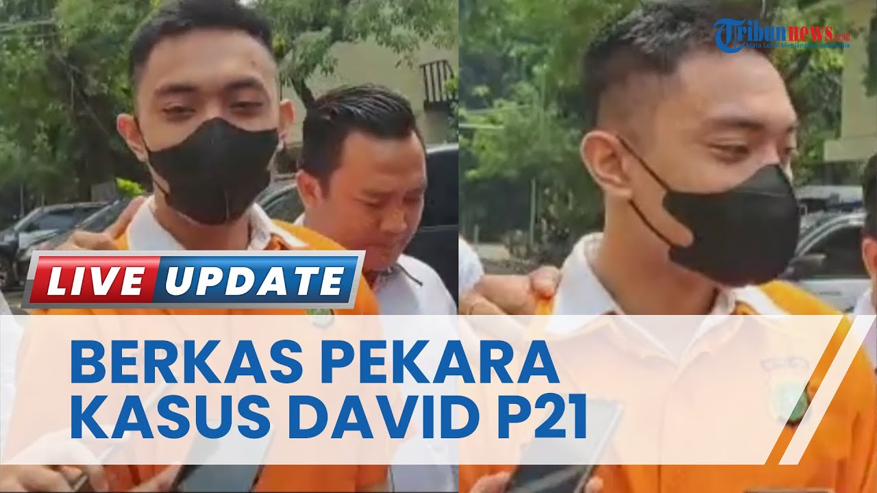 Berkas Perkara Kasus Mario Dandy Lengkap P21, Ada 17 Saksi Dan 21 ...