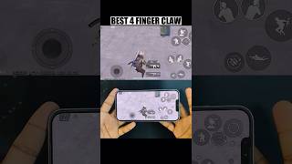 BGMI & PUBG MOBILE Best 4 finger claw control code #shorts