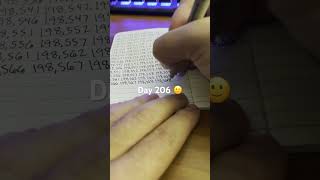 🙂Counting 1,000,000 day 206 #asmr