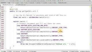 ContentProvider getType Solution - Developing Android Apps