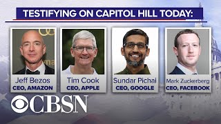 Tech CEOs to testify at congressional antitrust hearing