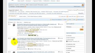 Finding Research Articles for Nursing