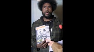 Questlove shows appreciation to Nardwuar ! #questlove #nardwuar #shorts