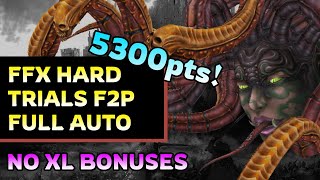 [WOTV] FFX Trials of Reckoning F2P FULL AUTO EASY MODE 5300 pts | War of the Visions