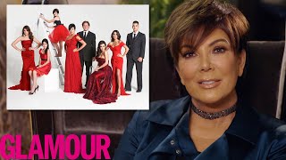 Kris Jenner Explains The Kardashian's Crazy Christmas Cards | Glamour