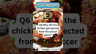 Soccer Joke #6 Why did the chicken get ejected from the soccer game?