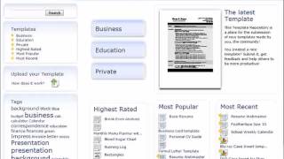 OpenOffice Templates