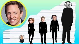 How Tall Is Seth Meyers? - Height Comparison!