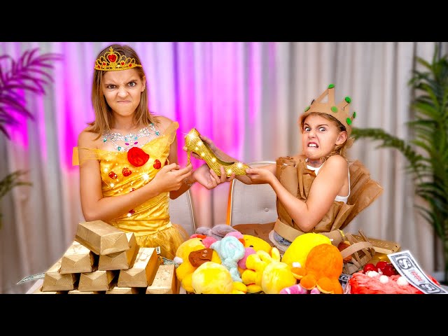Rich Princess Vs Broke Princess The Story Of Princesses Videos For Kids Rich Princess Vs Broke Princess The Story Of Princesses Videos For Kids